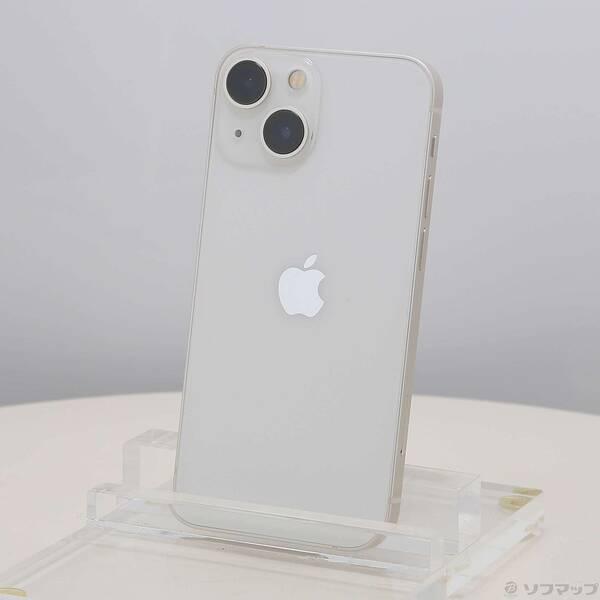 〔中古〕Apple(アップル) iPhone13 mini 128GB スターライト MLJE3J／A SIMフリー〔269-ud〕 | 