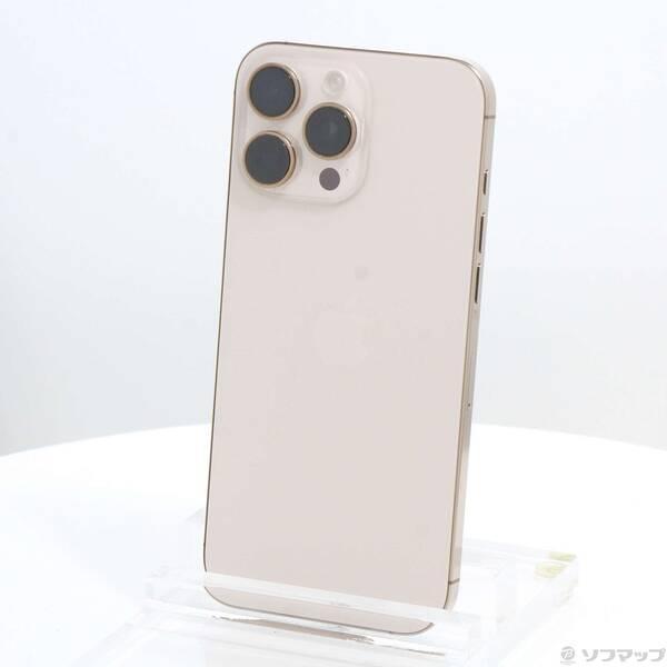 〔中古〕Apple(アップル) iPhone16 Pro Max 256GB デザートチタニウム MYWJ3J／A SIMフリー〔251-ud〕 | 