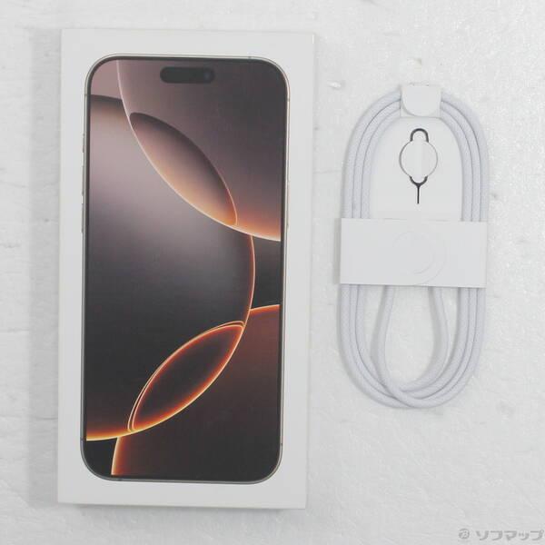 〔中古〕Apple(アップル) iPhone16 Pro Max 256GB デザートチタニウム MYWJ3J／A SIMフリー〔251-ud〕 |  | 04