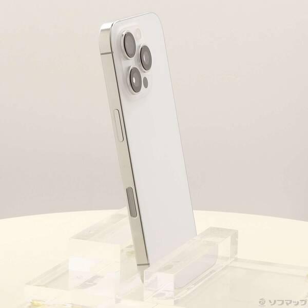 〔中古〕Apple(アップル) iPhone16 Pro 128GB ホワイトチタニウム MYMW3J／A SIMフリー〔269-ud〕 |  | 03