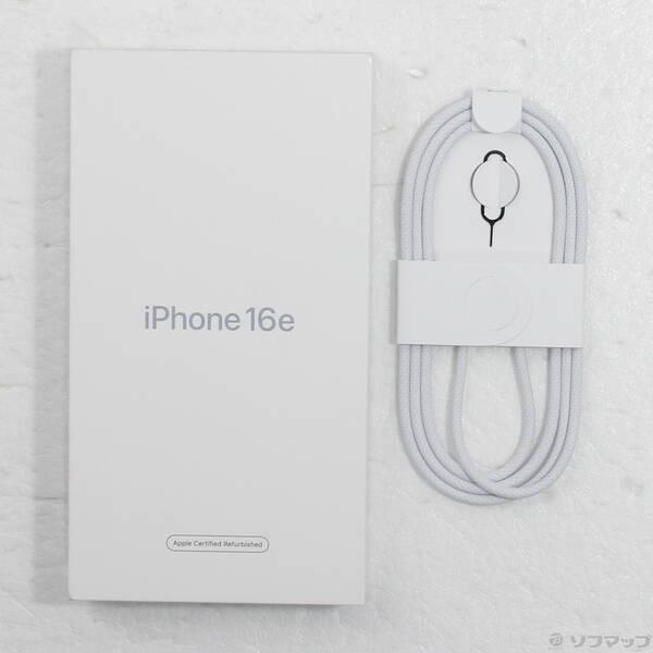 〔中古〕Apple(アップル) iPhone16e 128GB ホワイト FD1R4J／A SIMフリー〔269-ud〕 |  | 04