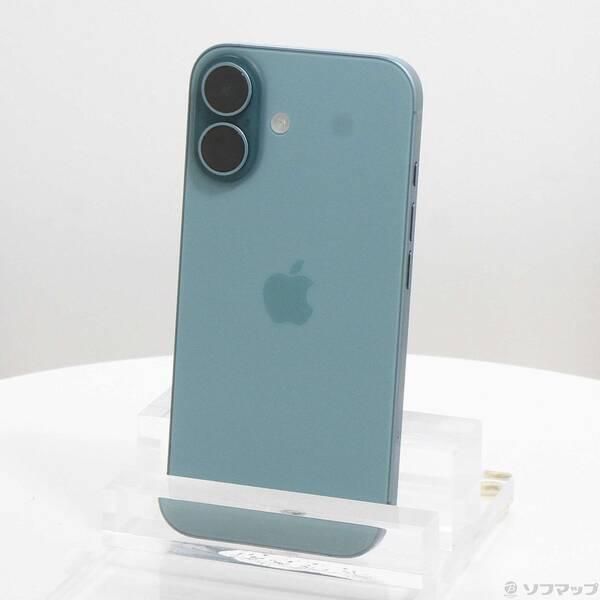 〔中古〕Apple(アップル) iPhone16 512GB ティール MYE63J／A SIMフリー〔344-ud〕 | 