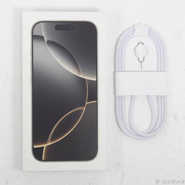 〔中古〕Apple(アップル) iPhone16 Pro 256GB ナチュラルチタニウム MYN33J／A SIMフリー〔269-ud〕 |  | 04
