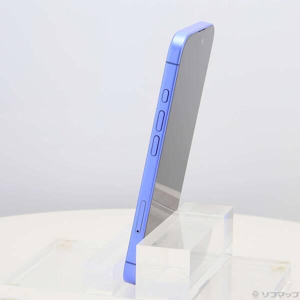 〔中古〕Apple(アップル) iPhone16 256GB ウルトラマリン MYE03J／A SIMフリー〔305-ud〕 |  | 01