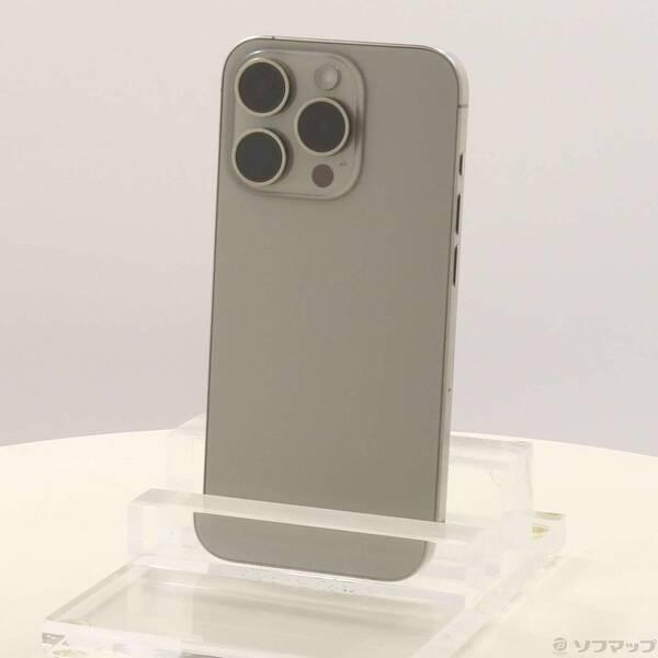 〔中古〕Apple(アップル) iPhone15 Pro 256GB ナチュラルチタニウム MTUF3J／A SIMフリー〔305-ud〕 | 