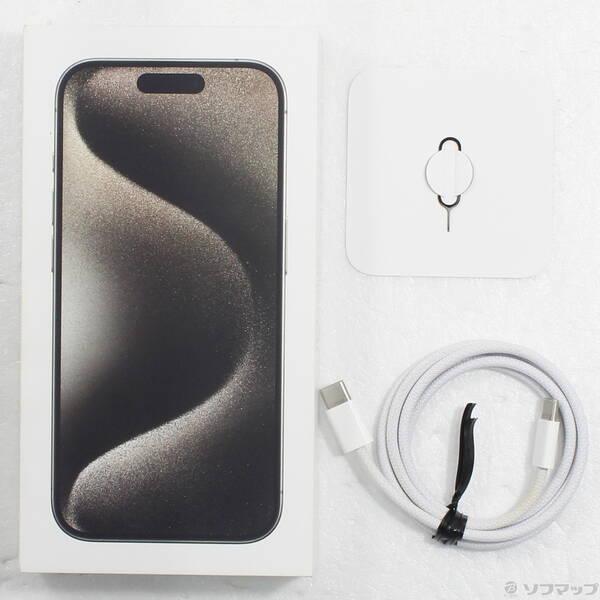 〔中古〕Apple(アップル) iPhone15 Pro 256GB ナチュラルチタニウム MTUF3J／A SIMフリー〔305-ud〕 |  | 04