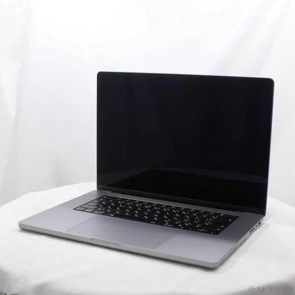 〔中古〕MacBook Pro 16.2-inch Late-2021 MK183J／A Apple M1 Pro 10コアCPU_16コアGPU 16GB SSD512GB スペースグレイ 〔26.3 Tahoe〕〔258-ud〕 | 