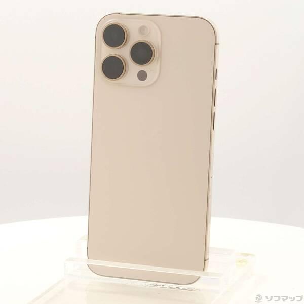 〔中古〕Apple(アップル) iPhone16 Pro Max 256GB デザートチタニウム MYWJ3J／A SIMフリー〔368-ud〕 | 
