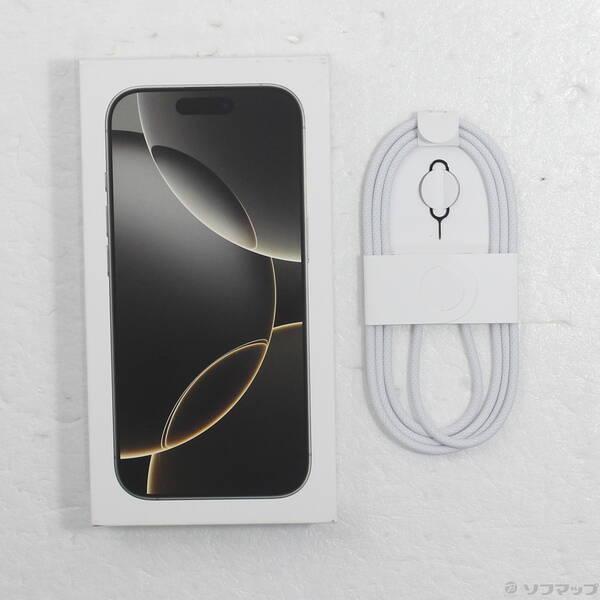 〔中古〕Apple(アップル) iPhone16 Pro 256GB ナチュラルチタニウム MYN33J／A SIMフリー〔198-ud〕 |  | 04