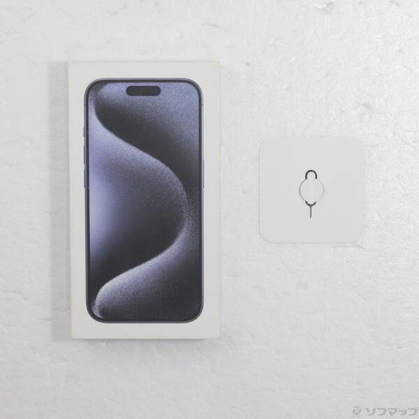 〔中古〕Apple(アップル) iPhone15 Pro 256GB ブルーチタニウム MTUG3J／A SIMフリー〔368-ud〕 |  | 04