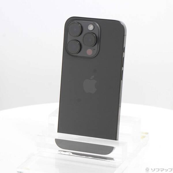 〔中古〕Apple(アップル) iPhone15 Pro 256GB ブラックチタニウム MTUC3J／A SIMフリー〔371-ud〕 | 