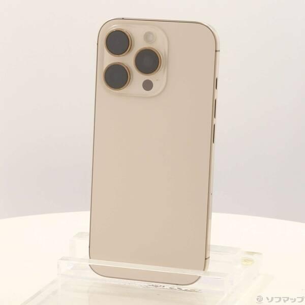 〔中古〕Apple(アップル) iPhone16 Pro 256GB デザートチタニウム MYN23J／A SIMフリー〔251-ud〕 | 