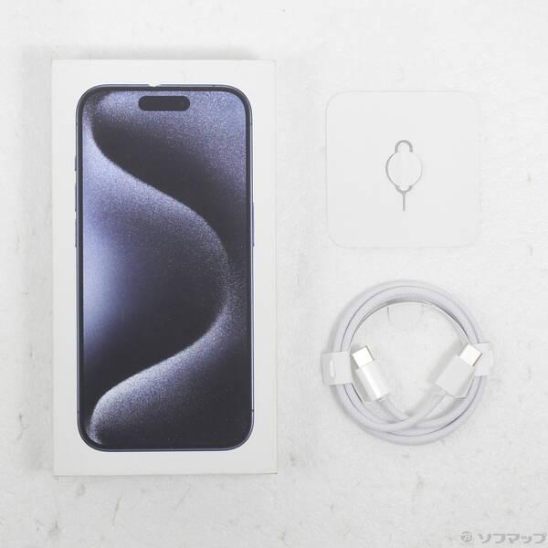 〔中古〕Apple(アップル) iPhone15 Pro 256GB ブルーチタニウム MTUG3J／A SIMフリー〔368-ud〕 |  | 04