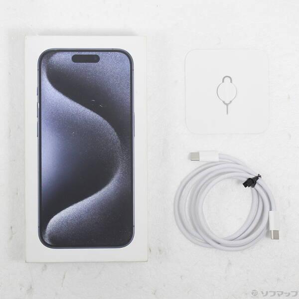 〔中古〕Apple(アップル) iPhone15 Pro 256GB ブルーチタニウム MTUG3J／A SIMフリー〔269-ud〕 |  | 04