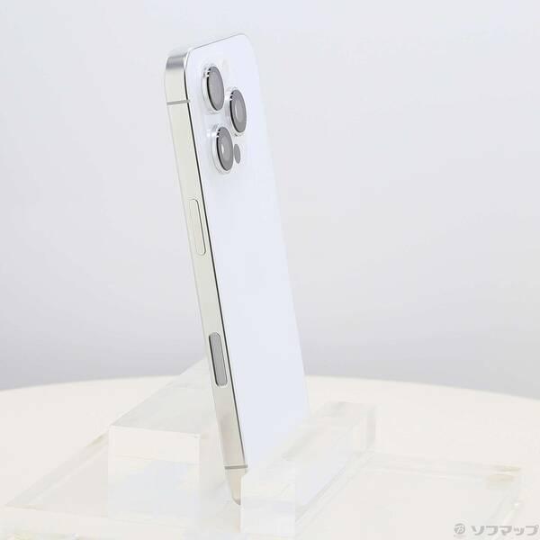 〔中古〕Apple(アップル) iPhone16 Pro 256GB ホワイトチタニウム MYN13J／A SIMフリー〔305-ud〕 |  | 03