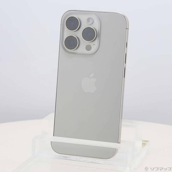 〔中古〕Apple(アップル) iPhone15 Pro 512GB ナチュラルチタニウム MTUK3J／A SIMフリー〔349-ud〕 | 