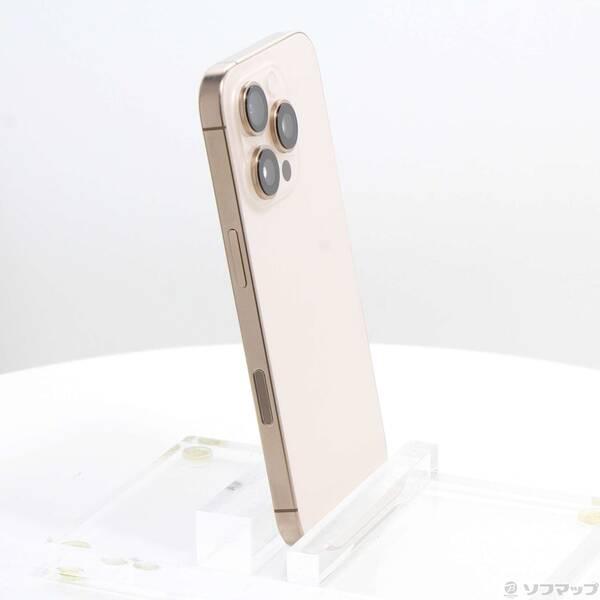 〔中古〕Apple(アップル) iPhone16 Pro 256GB デザートチタニウム MYN23J／A SIMフリー〔368-ud〕 |  | 03