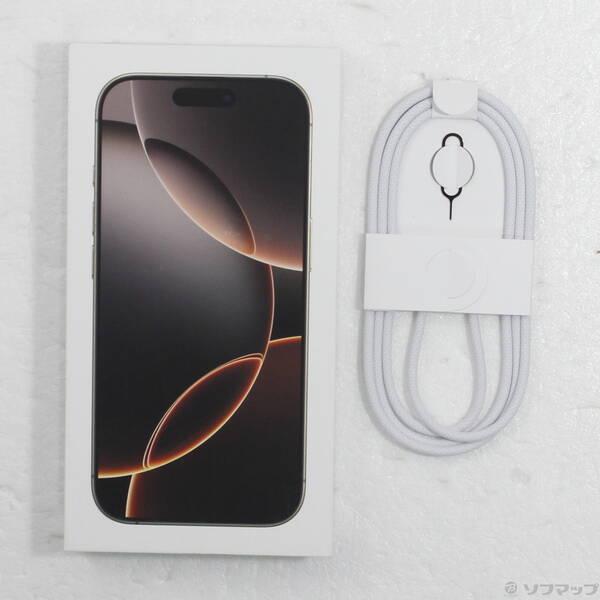 〔中古〕Apple(アップル) iPhone16 Pro 256GB デザートチタニウム MYN23J／A SIMフリー〔368-ud〕 |  | 04