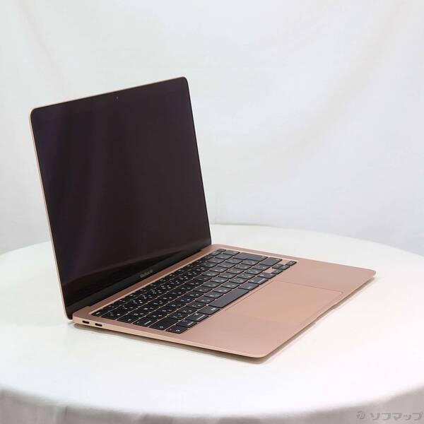 〔中古〕Apple(アップル) MacBook Air 13.3-inch Late-2020 MGND3J／A Apple M1 8コアCPU_7コアGPU 8GB SSD256GB ゴールド 〔26.3 Tahoe〕〔276-ud〕 |  | 03