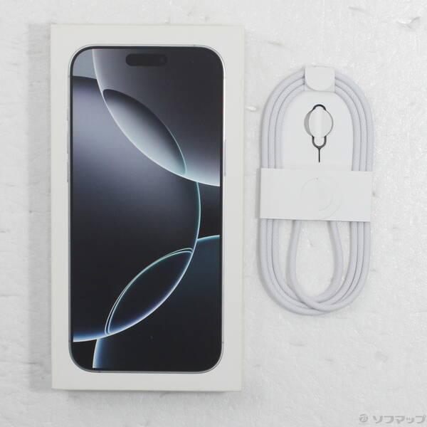 〔中古〕Apple(アップル) iPhone16 Pro Max 256GB ホワイトチタニウム MYWH3J／A SIMフリー〔349-ud〕 |  | 04
