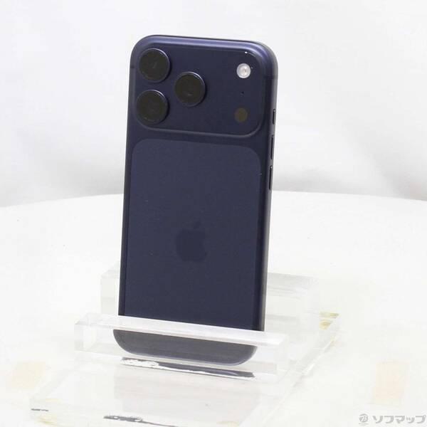 〔中古〕Apple(アップル) iPhone17 Pro 512GB ディープブルー MG8C4J／A SIMフリー〔198-ud〕 | 