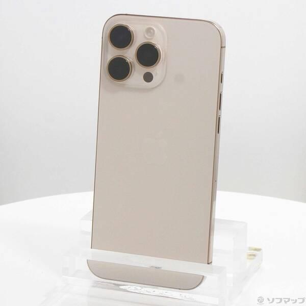 〔中古〕Apple(アップル) iPhone16 Pro Max 256GB デザートチタニウム MYWJ3J／A SIMフリー〔258-ud〕 | 