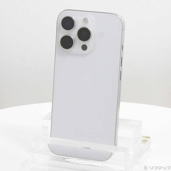 〔中古〕Apple(アップル) iPhone16 Pro 256GB ホワイトチタニウム MYN13J／A SIMフリー〔349-ud〕 | 