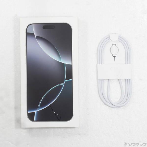 〔中古〕Apple(アップル) iPhone16 Pro Max 256GB ホワイトチタニウム MYWH3J／A SIMフリー〔269-ud〕 |  | 04