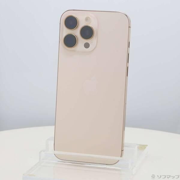 〔中古〕Apple(アップル) iPhone16 Pro Max 256GB デザートチタニウム MYWJ3J／A SIMフリー〔348-ud〕 | 