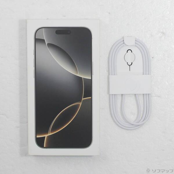 〔中古〕Apple(アップル) iPhone16 Pro Max 256GB ナチュラルチタニウム MYWK3J／A SIMフリー〔262-ud〕 |  | 04