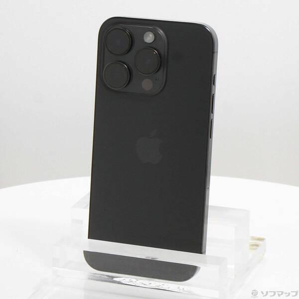 〔中古〕Apple(アップル) iPhone15 Pro 1TB ブラックチタニウム MTUQ3J／A SIMフリー〔297-ud〕 | 