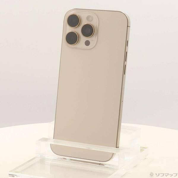 〔中古〕Apple(アップル) iPhone16 Pro Max 1TB デザートチタニウム MYWT3J／A SIMフリー〔269-ud〕 | 