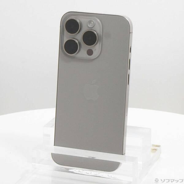〔中古〕Apple(アップル) iPhone15 Pro 256GB ナチュラルチタニウム MTUF3J／A SIMフリー〔348-ud〕 | 