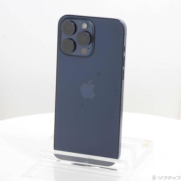 〔中古〕Apple(アップル) iPhone15 Pro Max 256GB ブルーチタニウム MU6T3J／A SIMフリー〔198-ud〕 | 