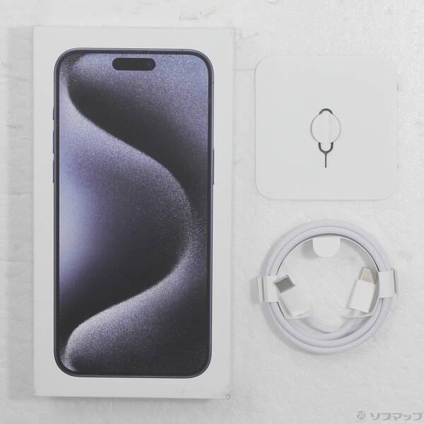 〔中古〕Apple(アップル) iPhone15 Pro Max 256GB ブルーチタニウム MU6T3J／A SIMフリー〔198-ud〕 |  | 04