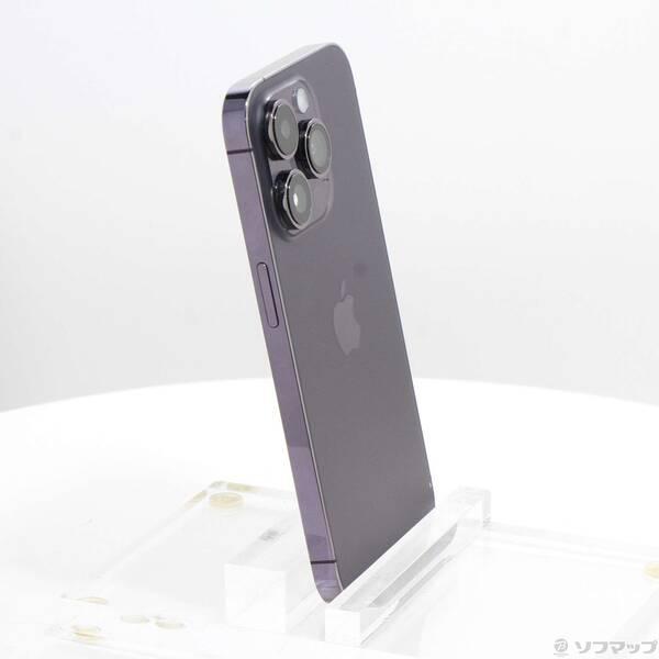 〔中古〕Apple(アップル) iPhone14 Pro 512GB ディープパープル MQ283J／A SIMフリー〔368-ud〕 |  | 03