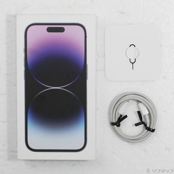 〔中古〕Apple(アップル) iPhone14 Pro 512GB ディープパープル MQ283J／A SIMフリー〔368-ud〕 |  | 04