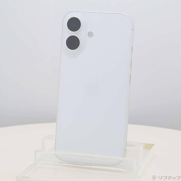 〔中古〕Apple(アップル) iPhone16 128GB ホワイト MYDR3J／A SIMフリー〔269-ud〕 | 