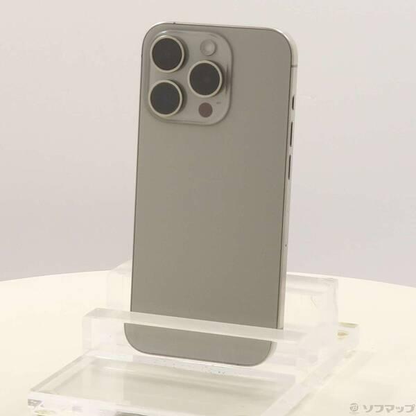 〔中古〕Apple(アップル) iPhone15 Pro 256GB ナチュラルチタニウム MTUF3J／A SIMフリー〔377-ud〕 | 