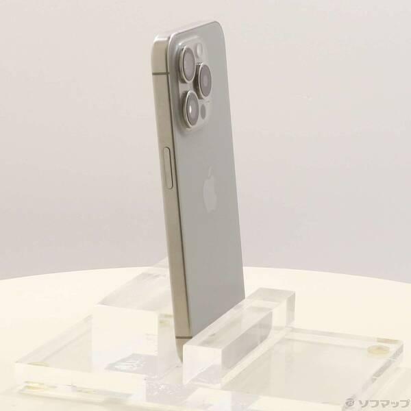 〔中古〕Apple(アップル) iPhone15 Pro 256GB ナチュラルチタニウム MTUF3J／A SIMフリー〔377-ud〕 |  | 03