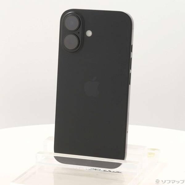 〔中古〕Apple(アップル) iPhone16 128GB ブラック MYDQ3J／A SIMフリー〔262-ud〕 | 