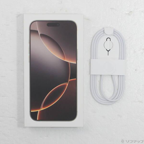 〔中古〕Apple(アップル) iPhone16 Pro Max 256GB デザートチタニウム MYWJ3J／A SIMフリー〔258-ud〕 |  | 04