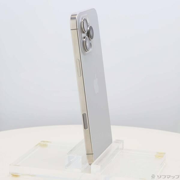〔中古〕Apple(アップル) iPhone16 Pro Max 256GB ナチュラルチタニウム MYWK3J／A SIMフリー〔258-ud〕 |  | 03