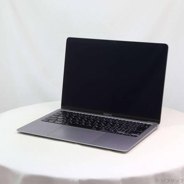 〔中古〕Apple(アップル) MacBook Air 13.3-inch Late-2020 MGN63J／A Apple M1 8コアCPU_7コアGPU 8GB SSD256GB スペースグレイ 〔26.3 Tahoe〕〔297-ud〕 | 