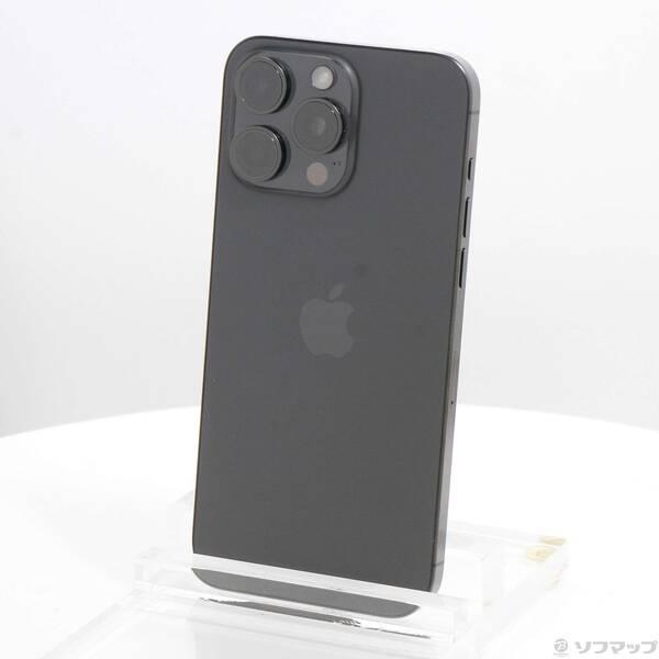 〔中古〕Apple(アップル) iPhone15 Pro Max 512GB ブラックチタニウム MU6U3J／A SIMフリー〔377-ud〕 | 
