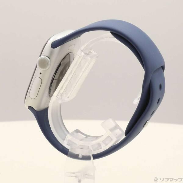 〔中古〕Apple(アップル) Apple Watch Series 10 GPS 42mm シルバーアルミニウムケース デニムスポーツバンド〔297-ud〕 |  | 01