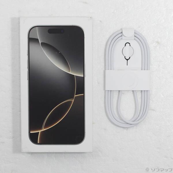〔中古〕Apple(アップル) iPhone16 Pro 256GB ナチュラルチタニウム MYN33J／A SIMフリー〔276-ud〕 |  | 04
