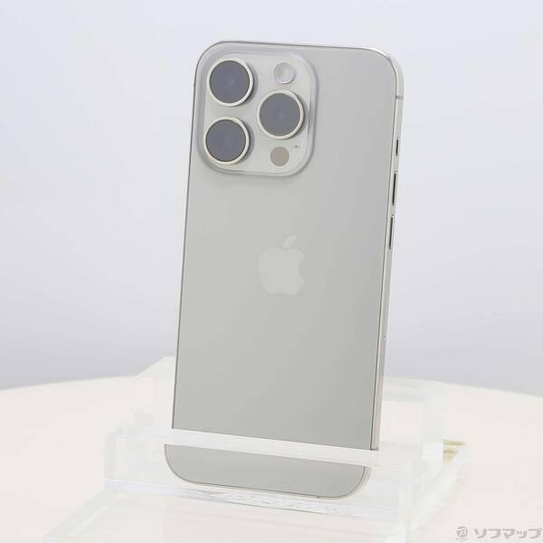 〔中古〕Apple(アップル) iPhone15 Pro 256GB ナチュラルチタニウム MTUF3J／A SIMフリー〔305-ud〕 | 