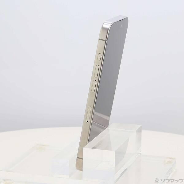 〔中古〕Apple(アップル) iPhone15 Pro 256GB ナチュラルチタニウム MTUF3J／A SIMフリー〔305-ud〕 |  | 01