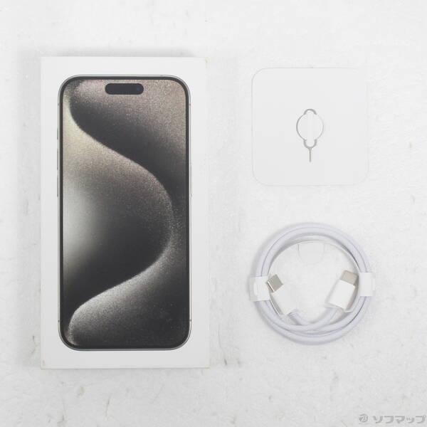 〔中古〕Apple(アップル) iPhone15 Pro 256GB ナチュラルチタニウム MTUF3J／A SIMフリー〔305-ud〕 |  | 04